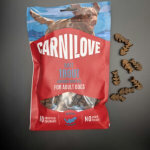 CARNILOVE Soft Snack Trout enriched with Dill 200 g - pstrąg z koperkiem