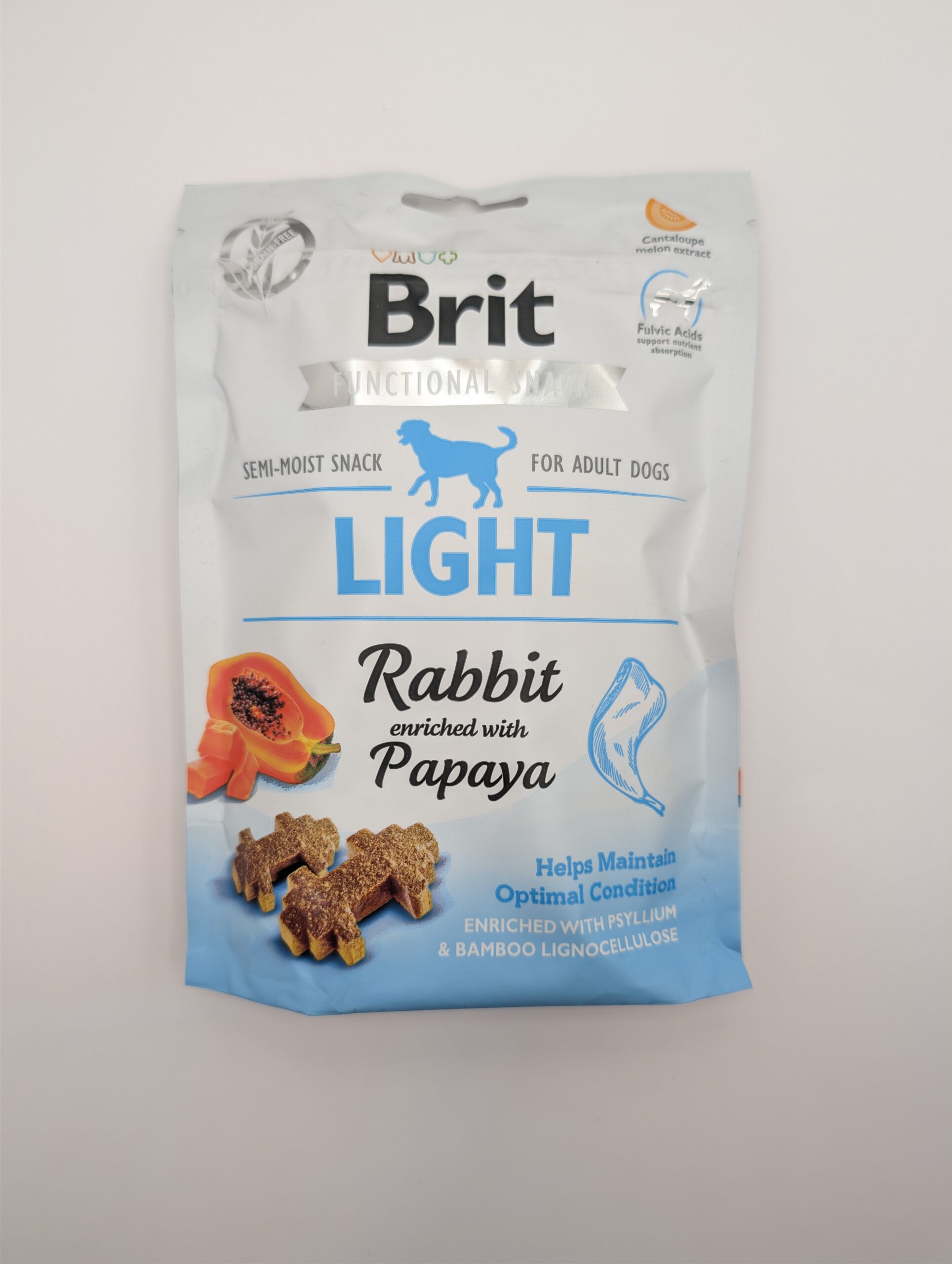 Brit Functional Dog Snack Light Rabbit 150g - przysmaki królik i papaja