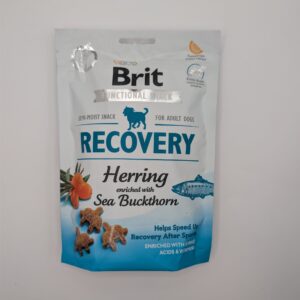 Brit Functional Dog Snack Recovery Herring 150g - przysmaki śledź i rokitnik