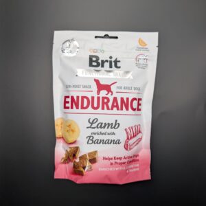Brit Functional Dog Snack Endurance Lamb 150g - przysmaki jagnięcina i banan