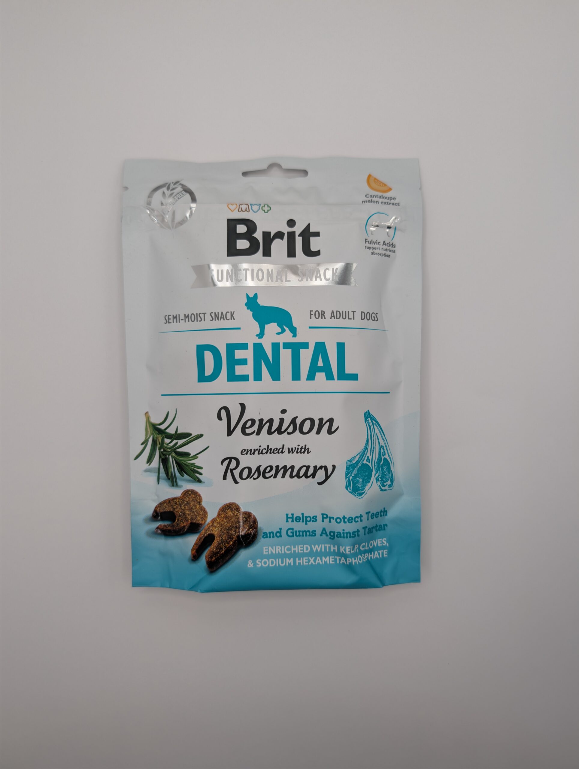 Brit Functional Dog Snack Dental Venison 150g - półwilgotne przysmaki jeleń i rozmaryn