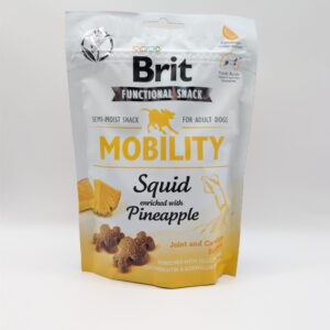 Brit Functional Dog Snack Mobility Squid 150g - przysmaki kalmar i ananas