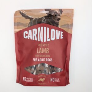 CARNILOVE Dog CRUNCHY Snack Lamb with Cranberries 200 g - jagnięcina z żurawiną
