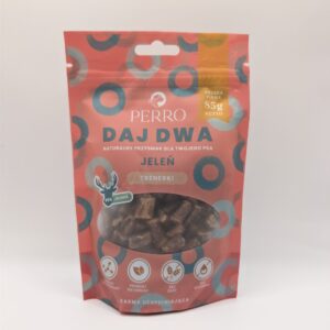 PERRO DAJ DWA Jeleń Trenerki 85g