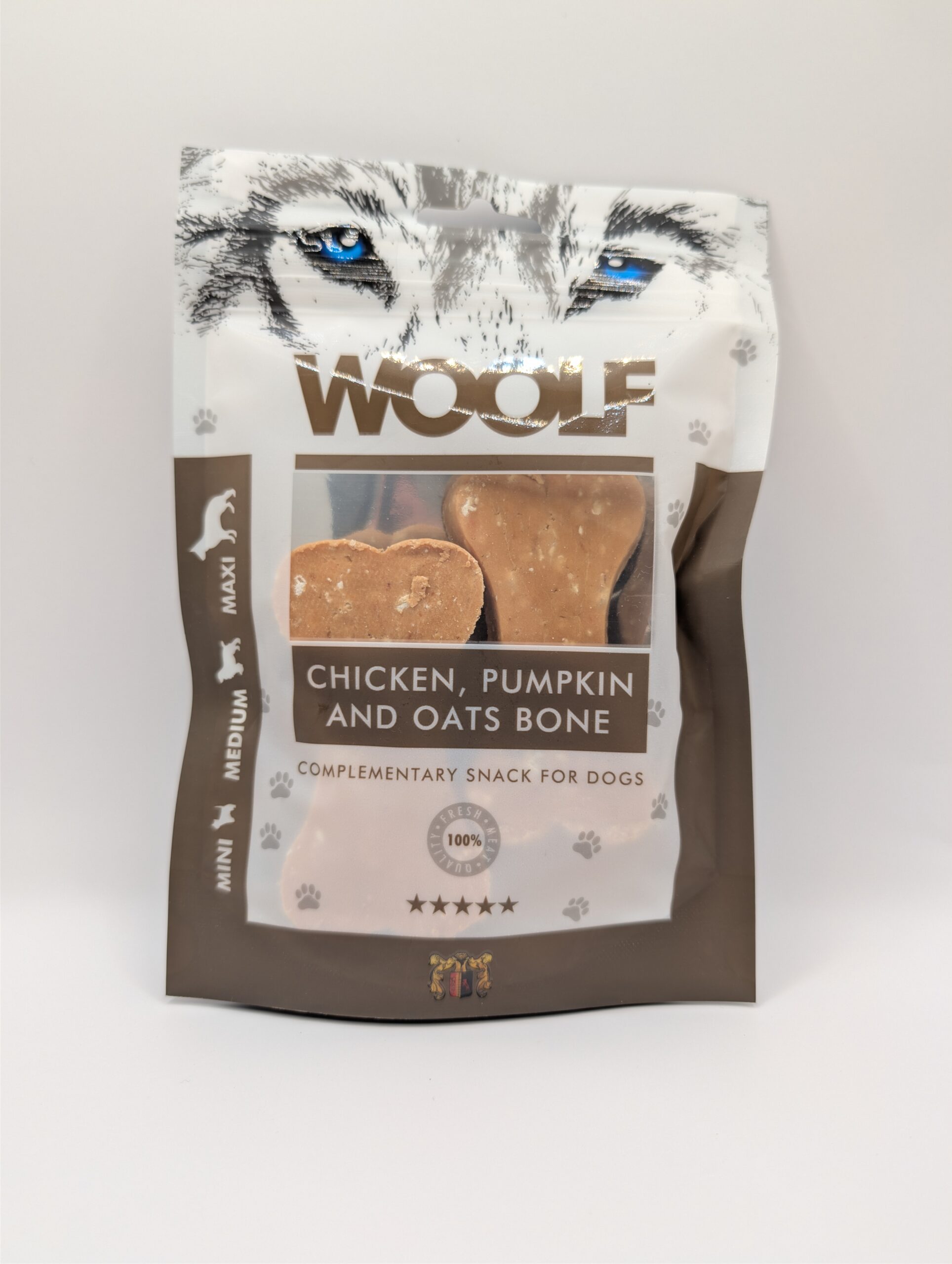 Woolf Chicken, Pumpkin And Oats Bone