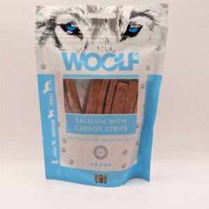 Woolf Salmon With Carrot Strips
