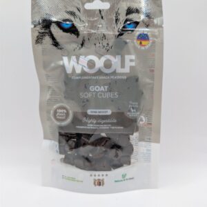 Woolf Soft Cubes Goat Monoprotein 100g