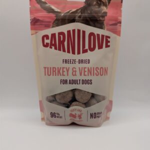 CARNILOVE Dog FREEZE DRIED Turkey & Venison 60g