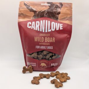 CARNILOVE Dog CRUNCHY Snack Wild Boar with Rosehips 200 g - dzik z dziką różą