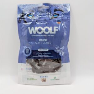 Woolf Soft Cubes Duck Monoprotein 100g