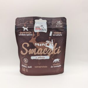 SYTA MICHA Mini smaczki dla psa z jelenia 60g
