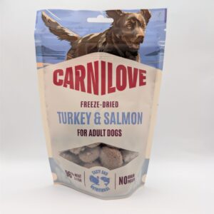 CARNILOVE Dog FREEZE DRIED Turkey & Salmon 60 g