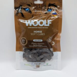 Woolf Soft Cubes Horse Monoprotein 100g