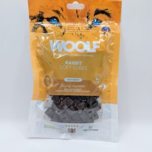 Woolf Soft Cubes Rabbit Monoprotein 100g