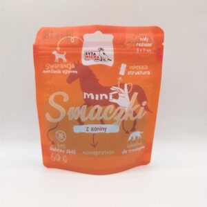 SYTA MICHA Mini smaczki dla psa z koniny 60g