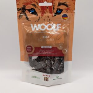 Woolf Soft Cubes Beef Monoprotein 100g