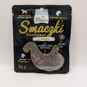 SYTA MICHA Smaczki z koniną 50g - Delikatny układ pokarmowy