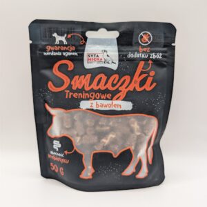 SYTA MICHA Smaczki treningowe z bawołem 50g