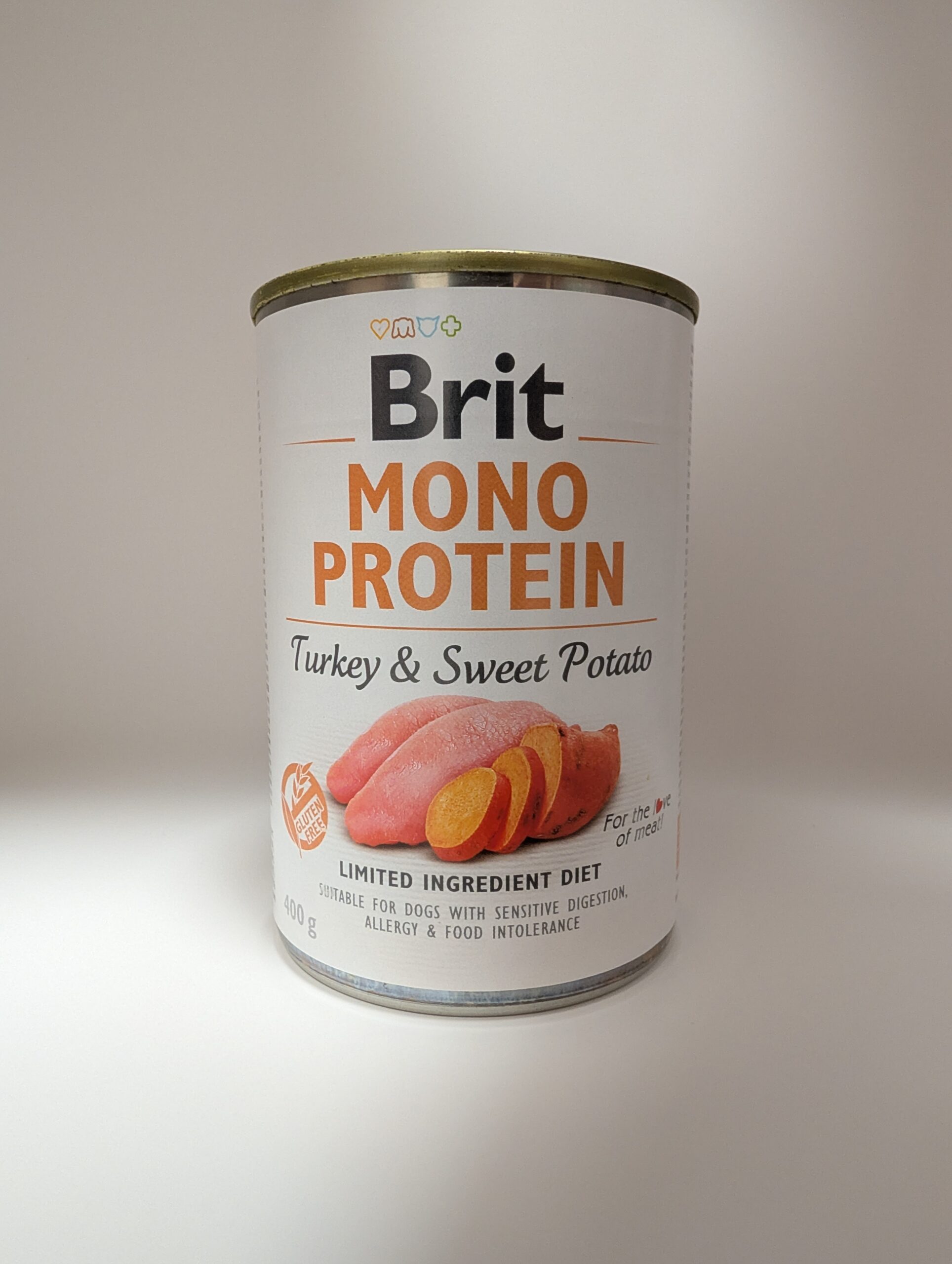 Brit Mono Protein Dog Turkey & Sweet Potato 400g - mokra karma indyk i bataty