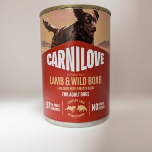 CARNILOVE mokra karma Lamb & Wild Boar 400 g  - jagnięcina i dzik