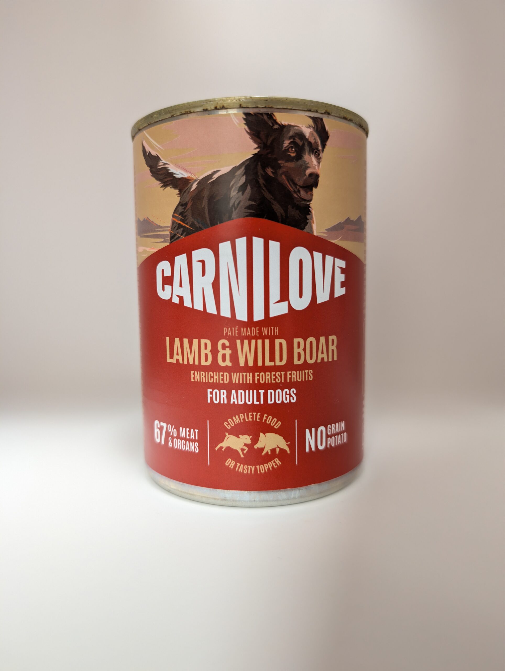 CARNILOVE mokra karma Lamb & Wild Boar 400 g - jagnięcina i dzik