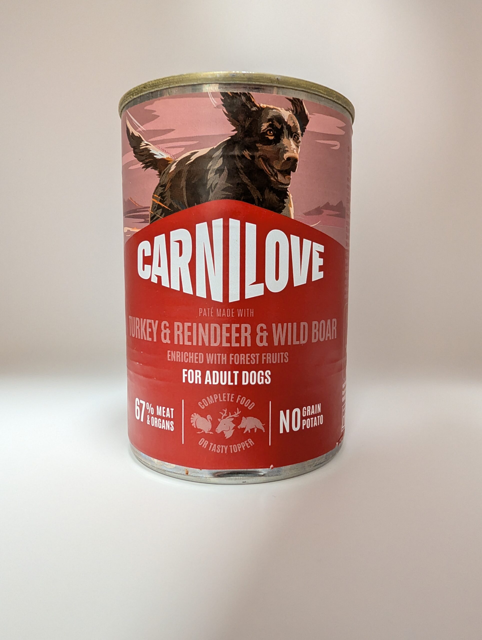 CARNILOVE mokra karma Turkey & Reindeer & Wildboar 400 g - indyk , renifer i dzik