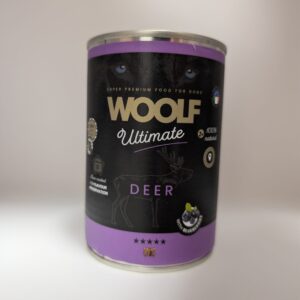 WOOLF Ultimate Dog Adult Deer with blueberries 400g
