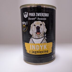PAKA ZWIERZAKA Karma mokra dla psa Seven’th Heaven Indyk z jagnięciną 400 g