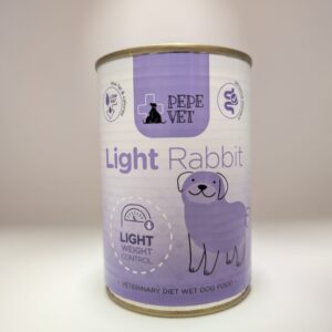 PEPE VET  Karma mokra dla psa Light Rabbit (królik) 400g