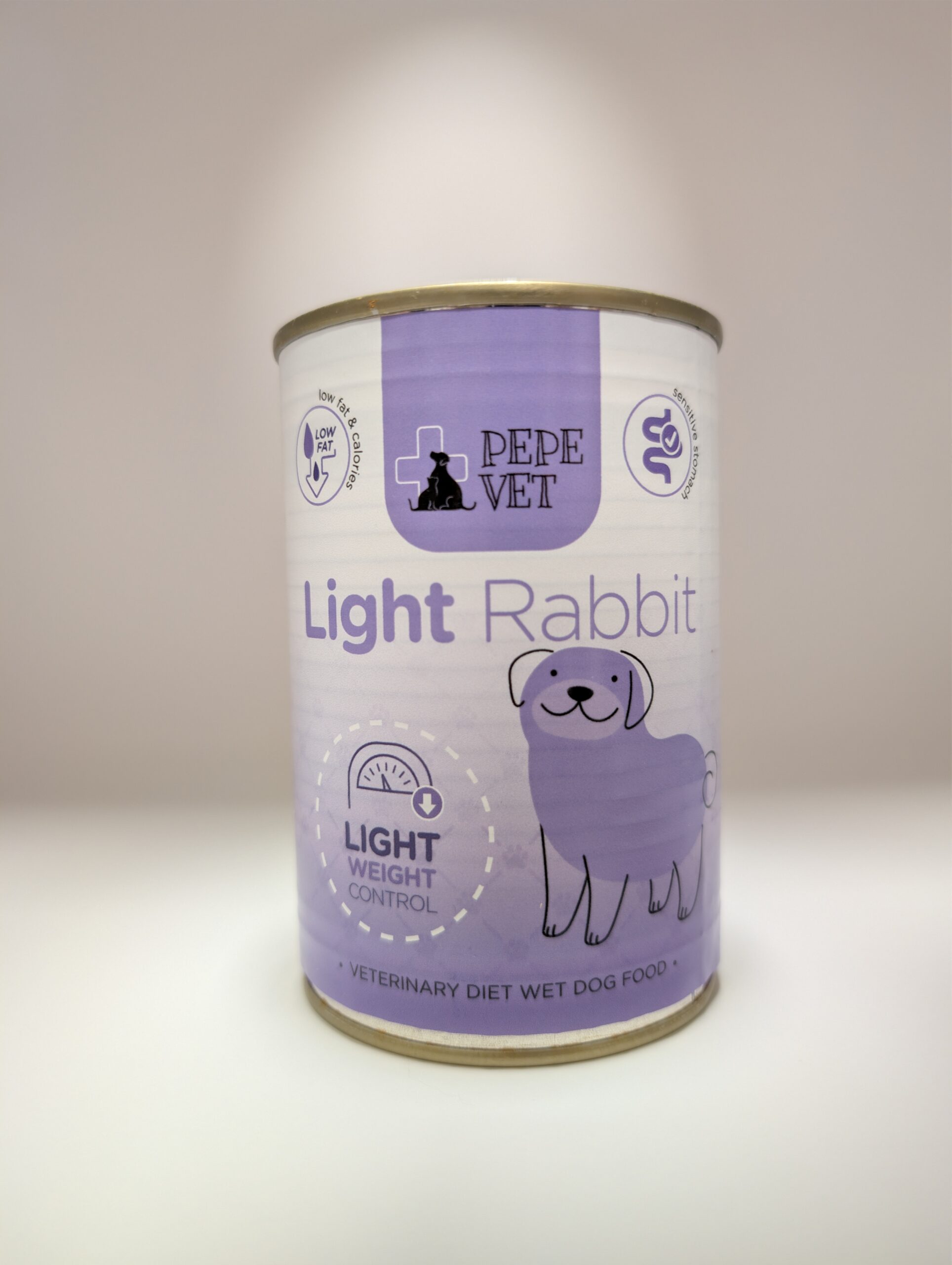 PEPE VET Karma mokra dla psa Light Rabbit (królik) 400g