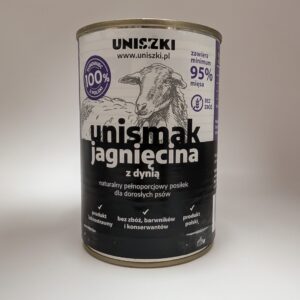 UNISZKI karma mokra Unismak jagnięcina z dynią 400g