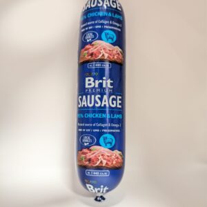 Brit Premium by Nature Dog Adult Sausage Chicken & Lamb - karma mokra kurczak i jagnięcina
