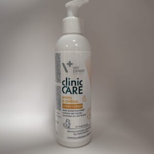 VET EXPERT Clinic Care Hypo & Omega Conditioner - emolientowa odżywka dla psów i kotów 150 ml