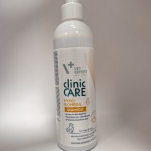VET EXPERT Clinic Care Hypo & Omega Shampoo - szampon dermokosmetyczny dla psów i kotów 250 ml