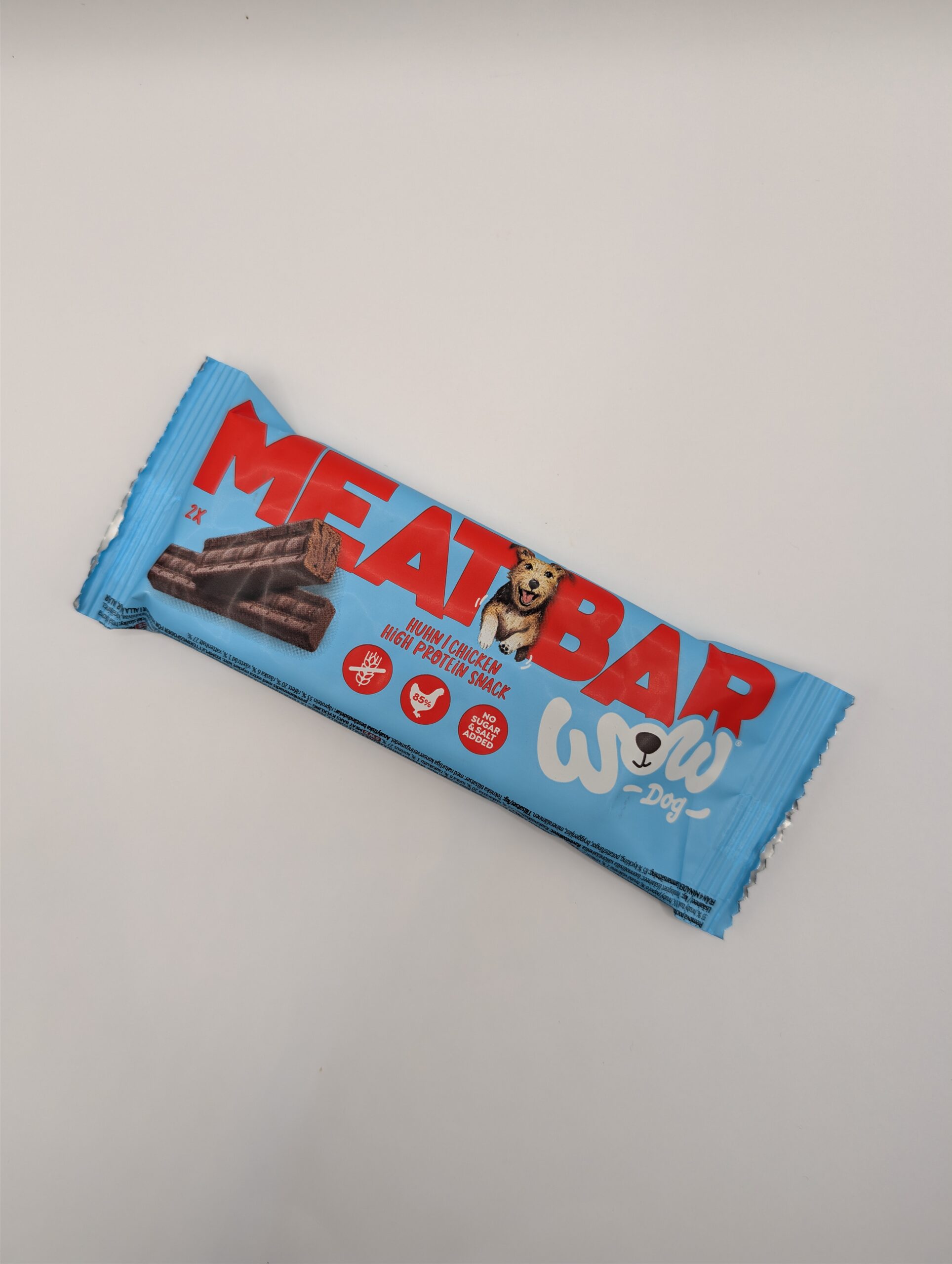 WOW DOG Meat Bar Huhn - batonik mięsny z kurczaka (40g)
