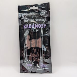 PAKA ZWIERZAKA Przysmak dla psa kabanosy zając 3 szt. 80 g