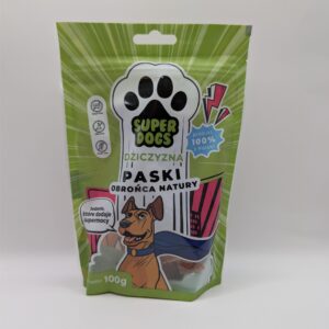 UNISZKI Paski SUPERDOGS Obrońca Natury - Dziczyzna