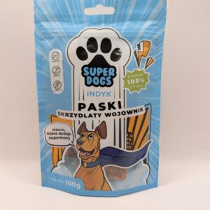 UNISZKI Paski SUPERDOGS Skrzydlaty Wojownik - Indyk