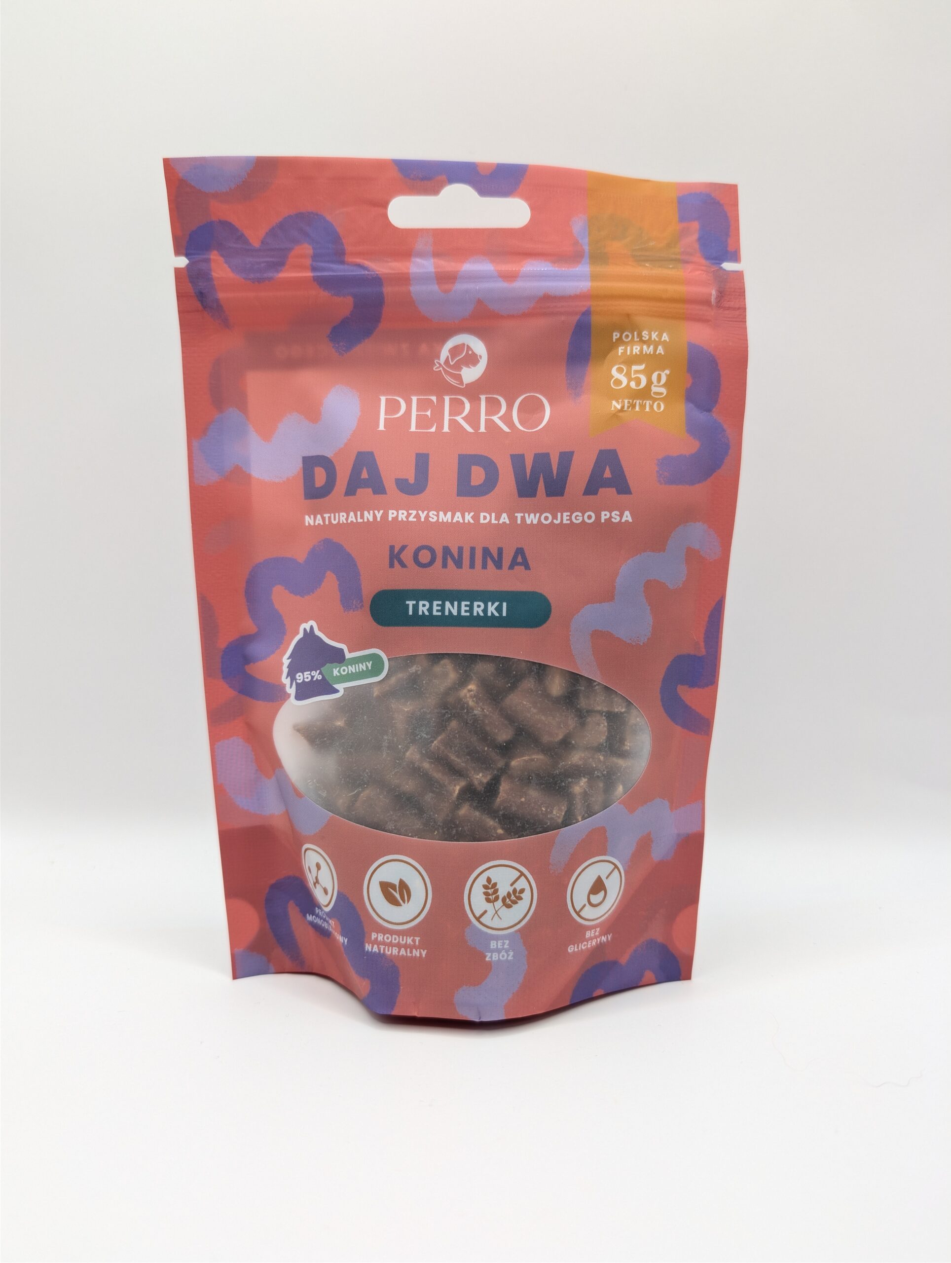 PERRO DAJ DWA Konina Trenerki 85g