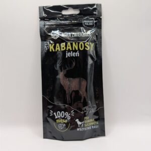 PAKA ZWIERZAKA Przysmak dla psa kabanosy jeleń 3 szt. 80 g