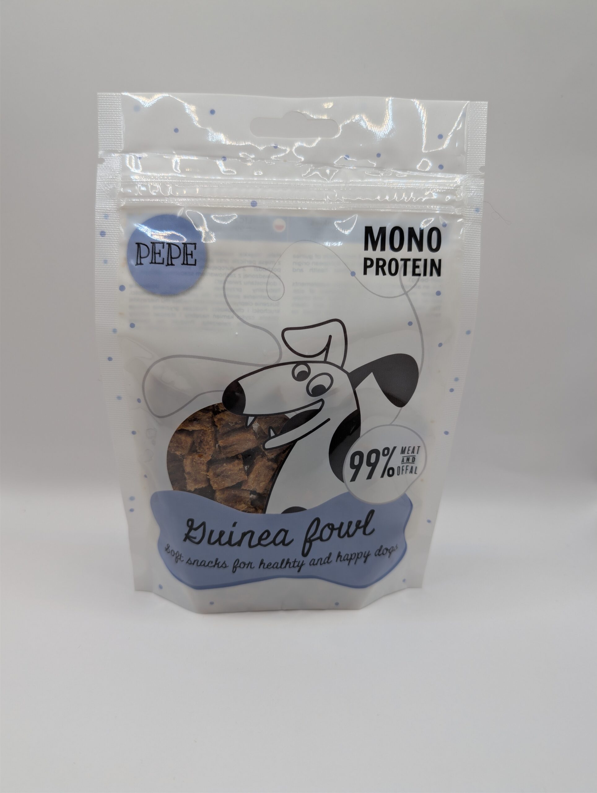 Przysmak dla psa PEPE guinea fowl perliczka 70 g