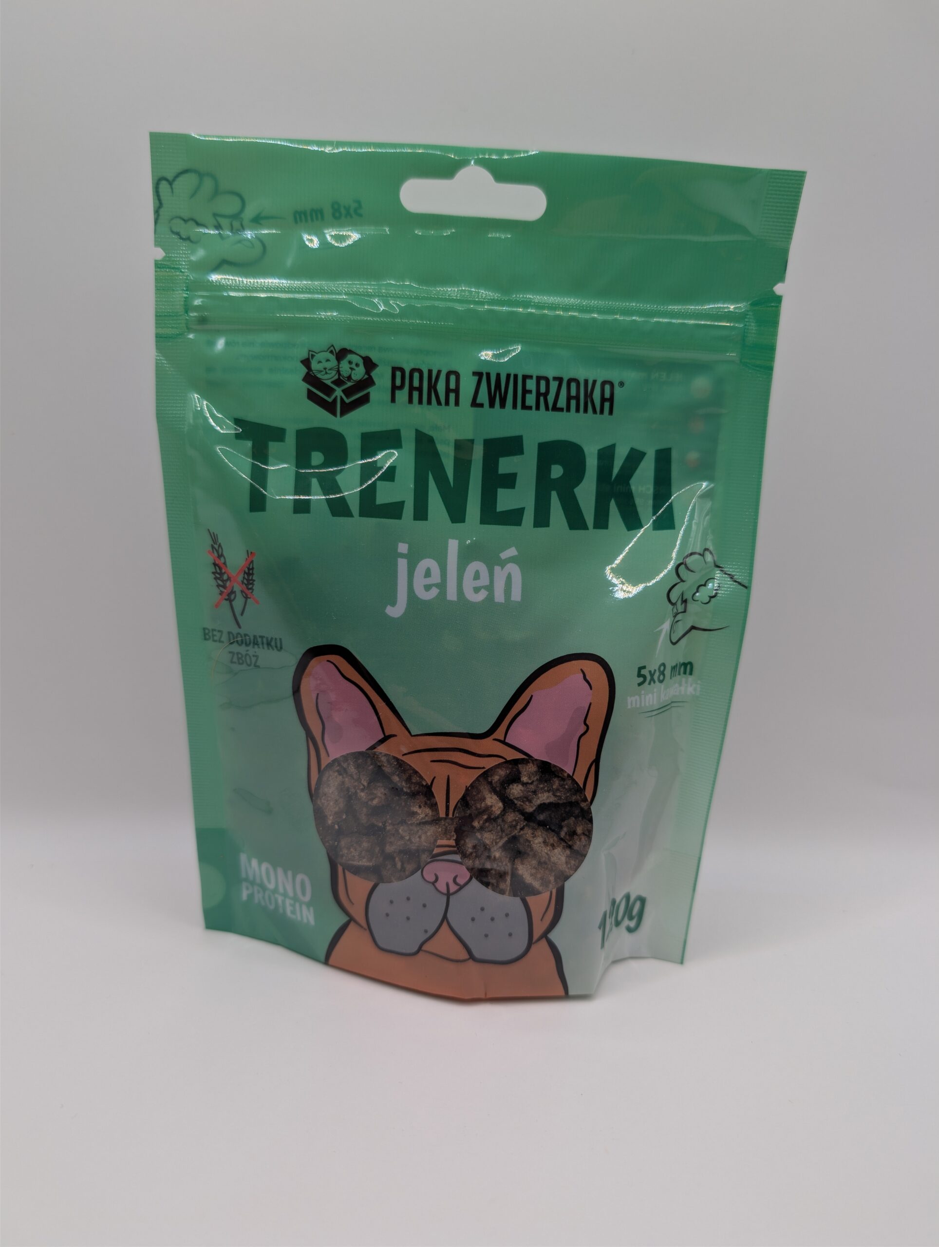 Trenerki dla psa PAKA ZWIERZAKA jeleń 120 g