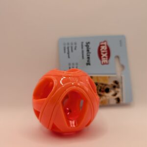 TRIXIE Piłka z otworami TPE pomarańczowa 6cm