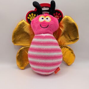 PET NOVA Pszczoła różowa pluszowa 22cm