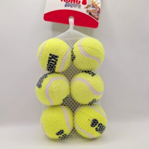 PIŁKA DLA PSA Kong SqueakAir ROZMIAR M piszcząca 6szt 6cm