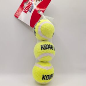PIŁKA DLA PSA Kong SqueakAir ROZMIAR M piszcząca 3szt 6cm