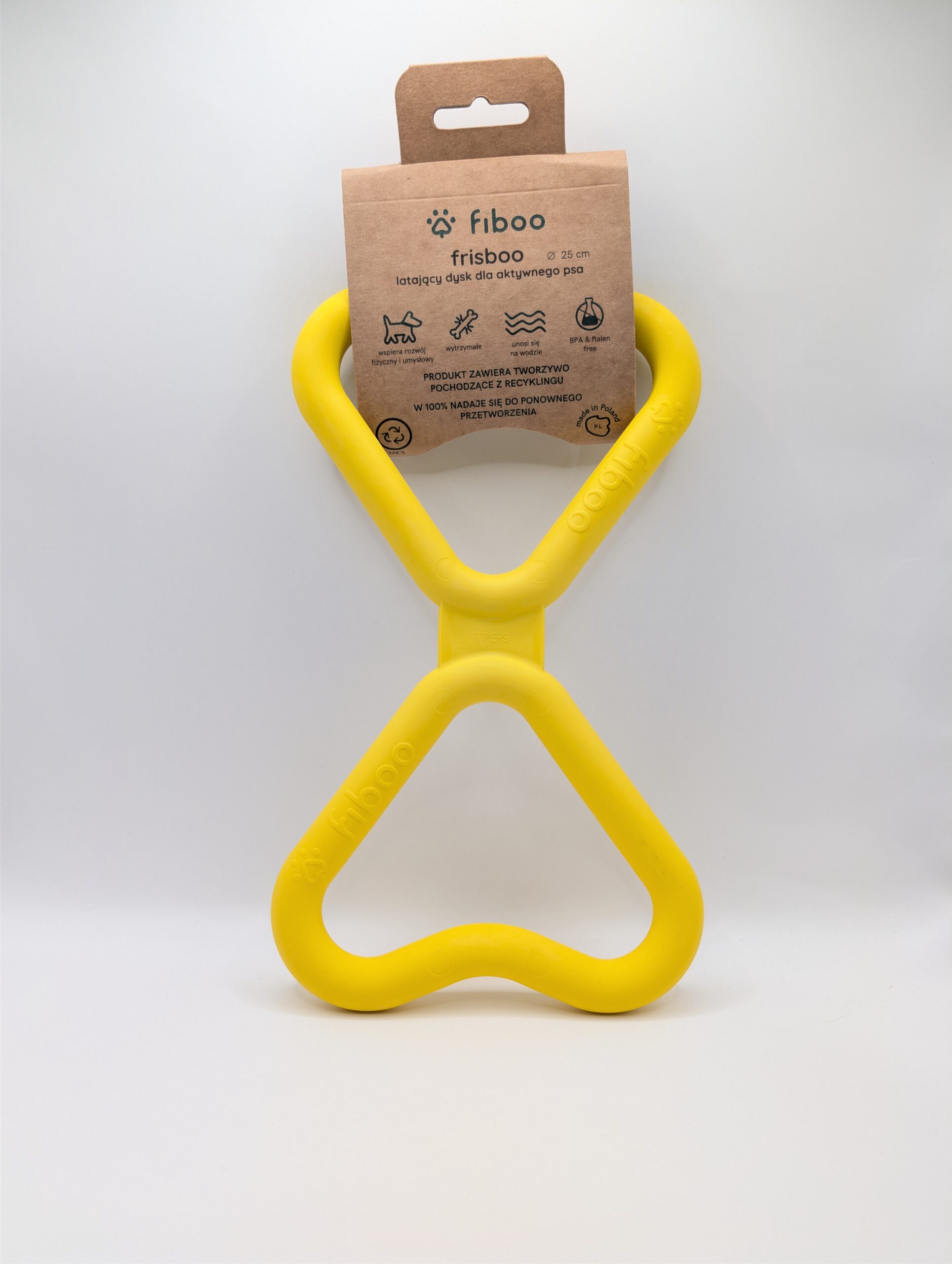 FIBOO FIB 25x15 cm ŻÓŁTY - Szarpak