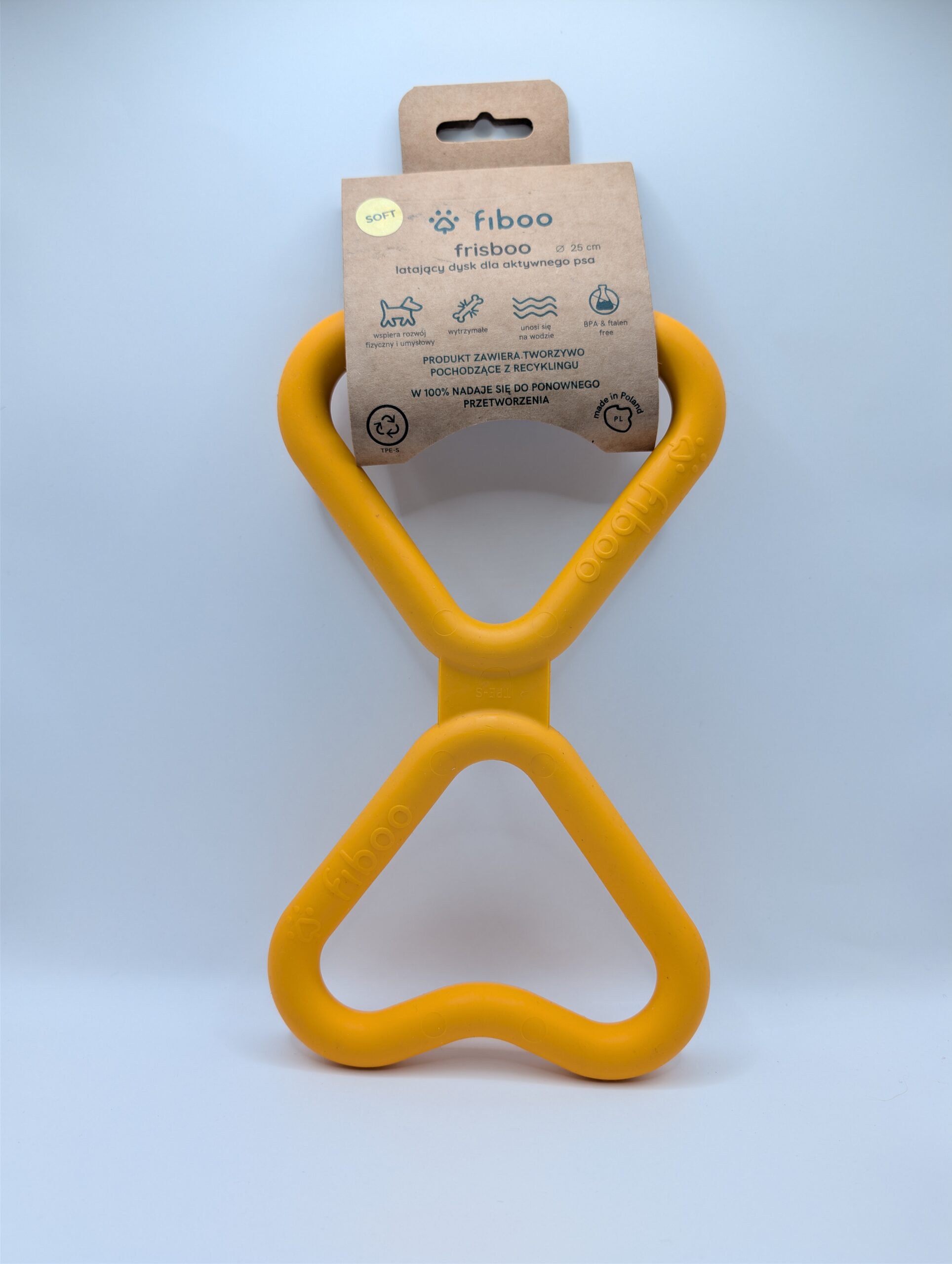 FIBOO FIB SOFT 25×15 cm MIODOWY - szarpak