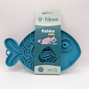 Mata do lizania - FISHKA FIBOO Rozmiar: 19x13 cm TURKUSOWY