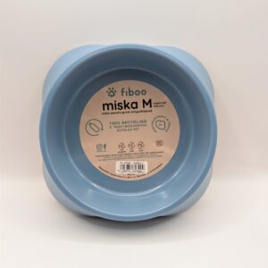 FIBOO  Miska M – pojemność 400 ml ciemny niebieski